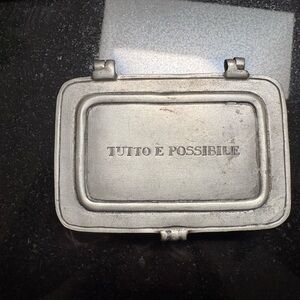 Match Silver Men's Accessory Box